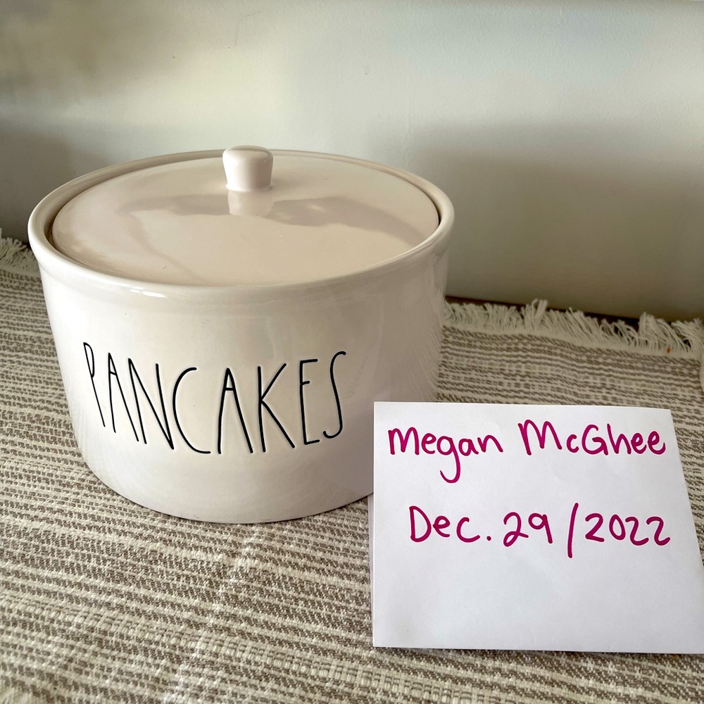 Rae Dunn Pancakes Crock - Pancakes Rae Dunn
